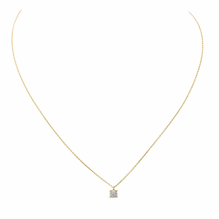 Collier Or jaune Diamant