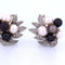 Boucles d'oreilles BOUCLES D'OREILLES VINTAGE en or jaune avec perles 58 Facettes