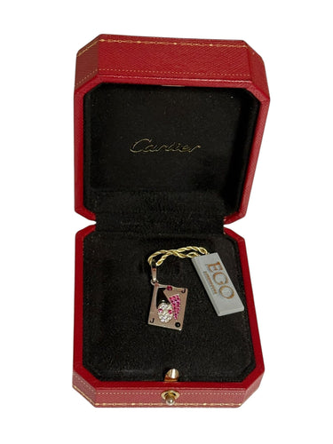 Pendentif CARTIER - Pendentif Carte Joker - Edition limitée 58 Facettes