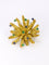 Broche Broche vintage anémone or jaune diamants émeraudes saphirs 58 Facettes 1090.7