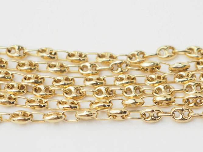 Collier Collier maille grain de café 58 Facettes 33395