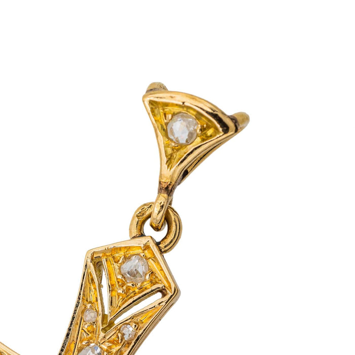 Pendentif Pendentif Croix Or jaune Diamant 58 Facettes 3319525CN