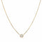 Collier Collier en or maille bâtonnets et son opale 58 Facettes 24-241