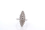 Bague 55 Bague vintage marquise diamants 58 Facettes 27531