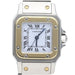 Montre Cartier Montre Santos Dame Or Jaune 18K Et Acier 58 Facettes MT41532