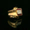 Bague Tank ring circa 1940 58 Facettes