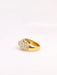 Vintage gold and diamond bangle ring 58 Facettes J314