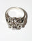 Bague 54 Bague marguerite platine et diamants 58 Facettes 567