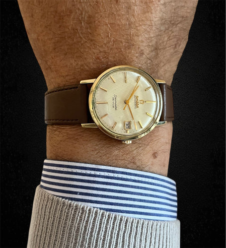 Montre Omega Seamaster De Ville Automatique 18K 58 Facettes