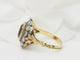 Bague 52.5 Bague ancienne en or jaune, topaze et diamants 58 Facettes 33282