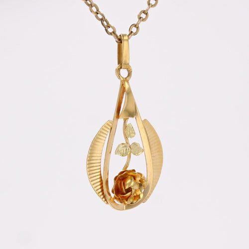 Pendentif Pendentif ancien à la rose 58 Facettes 25-094