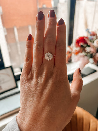 Old mine diamond ring (GIA certificate)