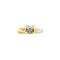 Bague 56 Bague solitaire deux ors avec diamant de 0,28 ct 58 Facettes 36725