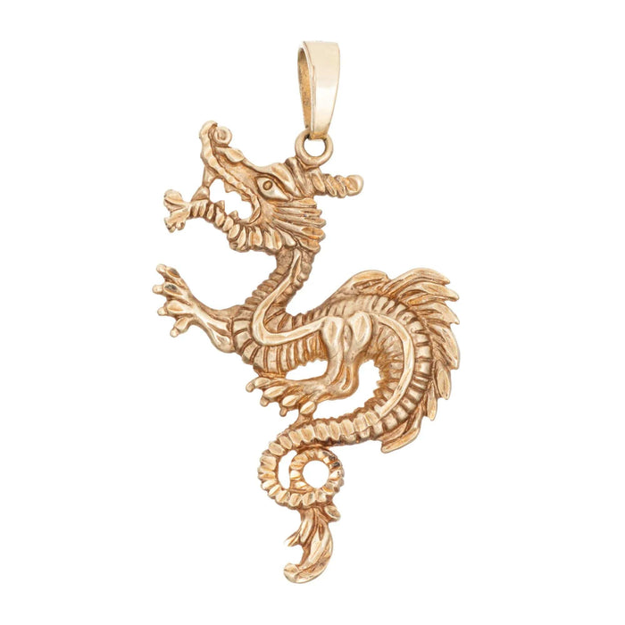 Pendentif pendentif dragon en or jaune 58 Facettes G13503