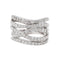 Bague 53 Bague Or blanc Diamant 58 Facettes 3230360CN
