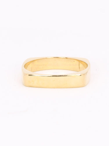DINH VAN x PIERRE CARDIN Bague carrée or jaune