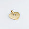 Pendentif Pendentif Poiray « Coeur Secret » en or jaune 18 carats 58 Facettes 32933