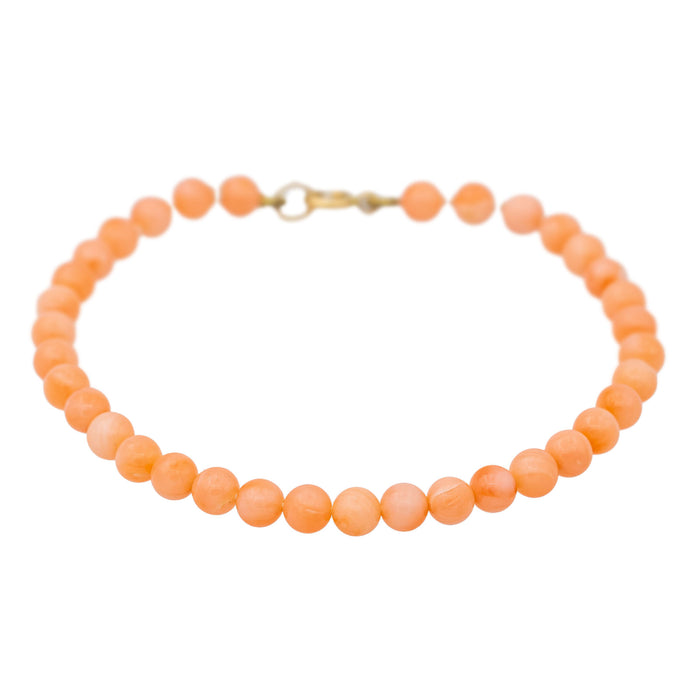 Bracelet Or jaune Corail