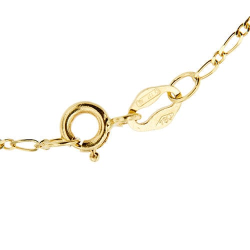 Collier en or jaune avec perles et pierres précieuses