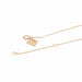 Collier Ginette NY Collier Mini Purity On Chain Or rose 58 Facettes 2646715CN