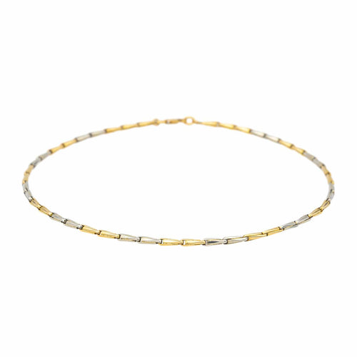 Collier Collier Maille Or jaune, Or blanc 58 Facettes 578112CD