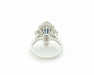 Bague Bague avec diamants et saphir de 2,50 ct 58 Facettes