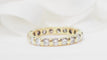 Bague 48 Alliance américaine en or jaune et diamants 1.33ct 58 Facettes 30725