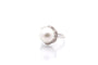 Bague 53 Bague vintage perle des mers du sud et diamants 58 Facettes 26709
