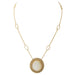 Yellow Gold Opal Pendant Necklace 58 Facettes 2905292CN