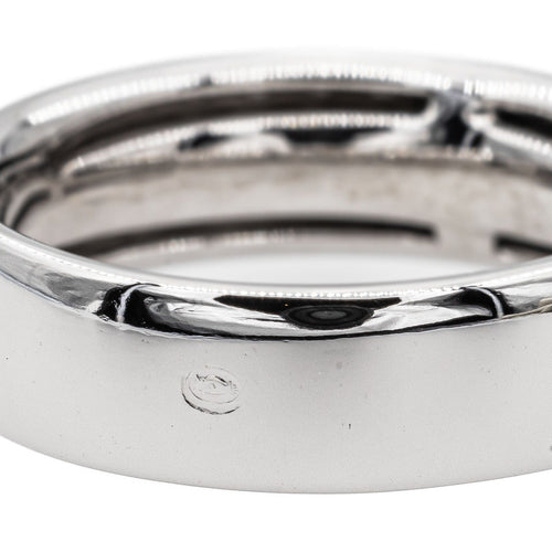 Bague 53 Bague Alliance  Or blanc Diamant 58 Facettes 3054196CN