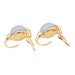 Boucles d'oreilles Pomellato Boucles d'oreilles Luna Or jaune Calcédoine 58 Facettes 3230372CN