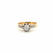 Bague 56 Solitaire Or Jaune Diamants 58 Facettes 63-GS28822