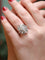 Bague Bague cocktail diamants taille ancienne 3.98 carat 58 Facettes J213