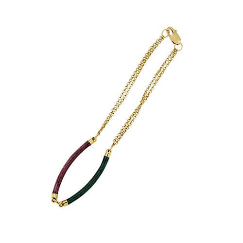 Bracelet segmenté émaillé