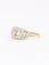 Bague art déco or diamant