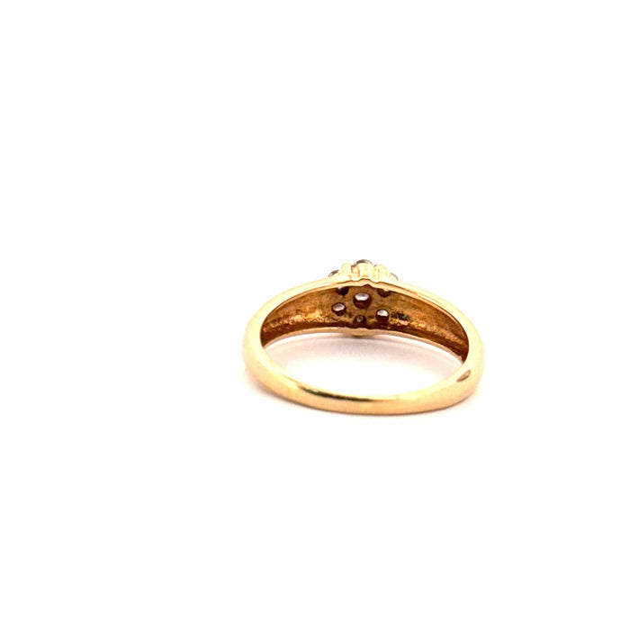 Bague 50 Solitaire Or Jaune Diamants 58 Facettes 16-GS33633