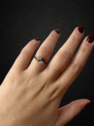 Bague Anello a Contrarier di Diamanti 58 Facettes