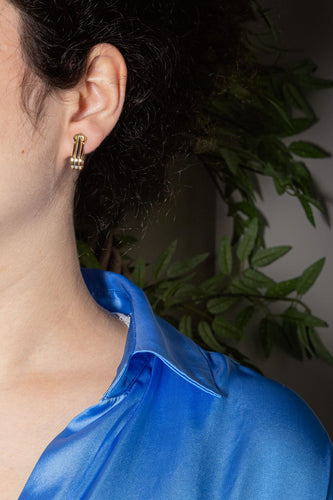 Boucles d'oreilles Cartier Boucles d'oreilles C Or jaune, Or rose, Or blanc 58 Facettes 4379243RV