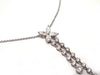 Collier collier tiffany victoria fleur pendante diamants platine 58 Facettes 259242