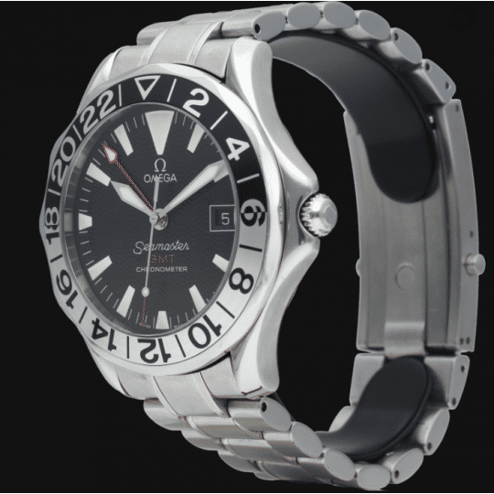 Montre Omega Montre Seamaster Diver 300M Gmt 50Th Anniversary 58 Facettes MT40528