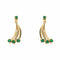 Boucles d'oreilles Boucles d'oreilles  Or jaune Emeraude 58 Facettes 5052465RV