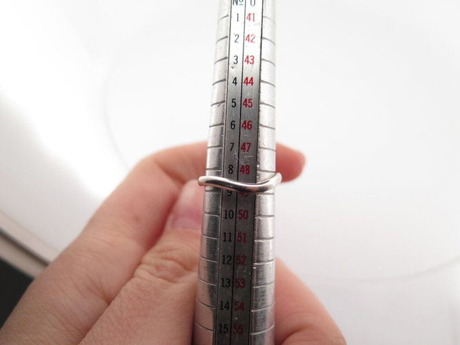 49 bague solitaire diamant 0.76ct t49 or blanc 18k 6.9 gr + anneau 58 Facettes 265666