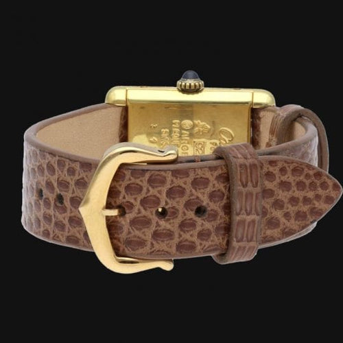 Montre Cartier Montre Tank Vermeil 58 Facettes MT43320