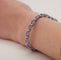 Bracelet Bracelet Tanzanites 58 Facettes