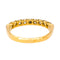 Bague 49 Bague Demi alliance Or jaune Diamant 58 Facettes 4195196CN