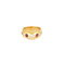 Bague Jonc Diamants et Rubis