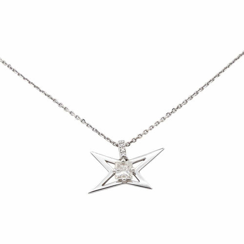 Collier Mauboussin Collier Ma princesse à moi  Or blanc Diamant 58 Facettes 4921095RV