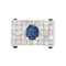 Broche CARTIER - Broche Art déco en platine, saphirs, diamants et cabochons d'onyx 58 Facettes 58FC10