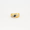 Bague 55 Bague feuille saphir diamants 58 Facettes LP638/10