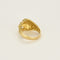 Bague 55 Bague chevalière "Lion" en or jaune 58 Facettes ROD4429X2